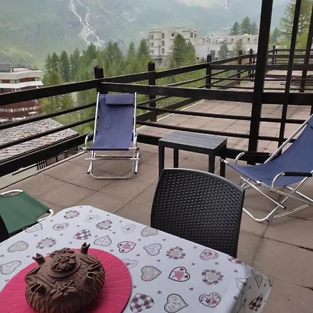 Cervinia Alpe Chanleve Wi-fi Appartement